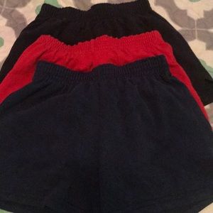 3 Pair of Soffe shorts